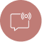 Chat bubble icon