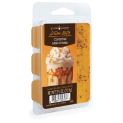 Caramel Macchiato Artisan Wax Melts by Candle Warmers Etc. Bold espresso tempered with creamy caramel.