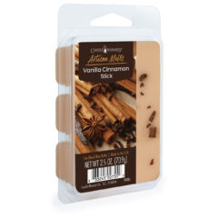 Vanilla Cinnamon Stick Artisan Wax Melts by Candle Warmers Etc. Spicy cinnamon stick dusted with warm vanilla bean and sugar.