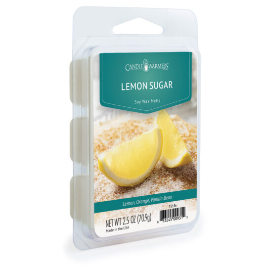 LEMON SUGAR FRAGRANCE: Fresh lemon, coarse white sugar, and soft cashmere wood. TOP NOTES: Lemon, Lime, Orange MID NOTES: Rose, Jasmine BASE NOTES: Amber, Heliotrope, Vanilla Bean