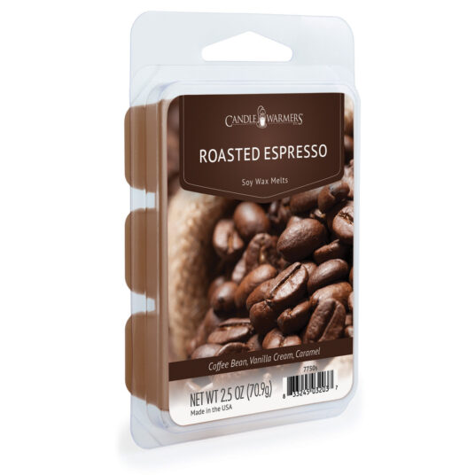 ROASTED ESPRESSO FRAGRANCE: Freshly brewed espresso with highlights of creamy vanilla and caramel. TOP NOTES: Sweets, Caramelized Sugar, Butter MID NOTES: Chocolate Cream, Vanilla Ice Cream BASE NOTES: Roasted Coffee Bean, Caramel