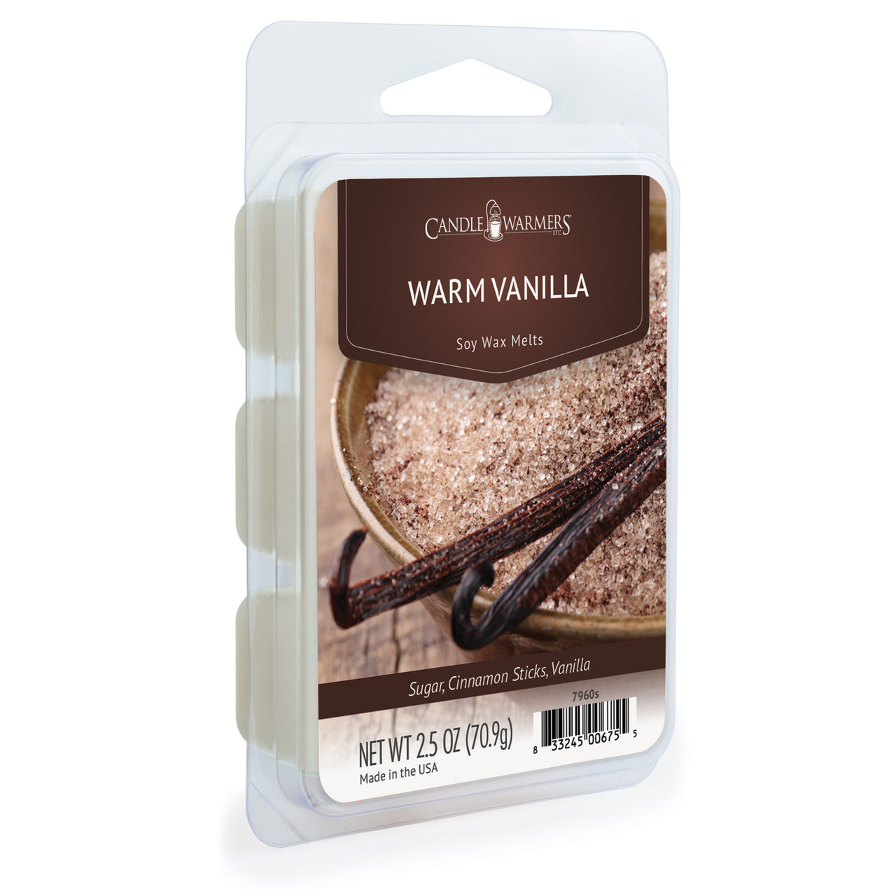 Candle Warmers 2.5 oz. Warm Vanilla Wax Melt