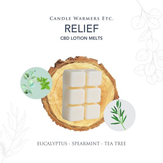 Relief CBD Lotion Wax Melts
