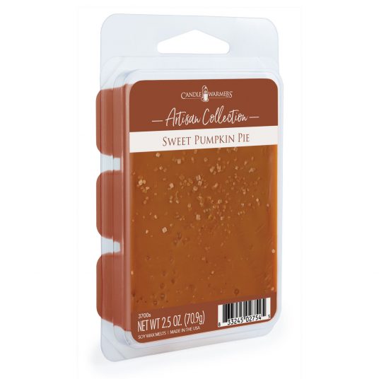 Sweet Pumpkin Pie Artisan Wax Melts by Candle Warmers Etc. Classic, sweet pumpkin pie, just like Mom makes.