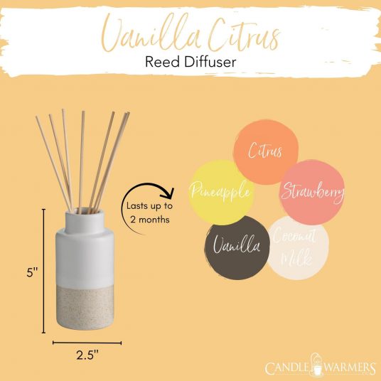 Vanilla Citrus Reed Diffuser