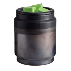 Black Dipped Flip Dish Wax Warmer