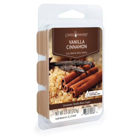 VANILLA CINNAMON FRAGRANCE: Pure vanilla bean, sweet cinnamon, and a touch of sugar. TOP NOTE: Buttery Caramel MID NOTE: Cinnamon Sugar BASE NOTE: Vanilla Cake