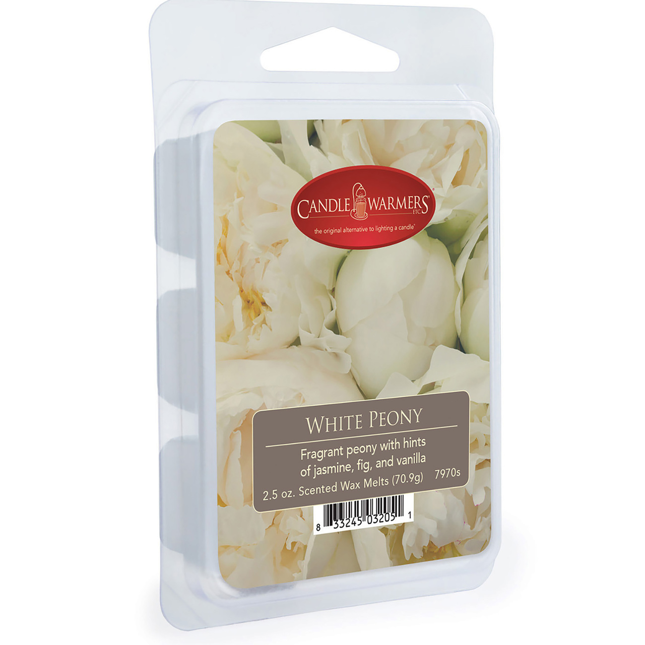 White Peony Classic Wax Melts Candle Warmers