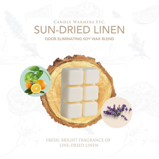 Sun-Dried Linen Odor Eliminating Wax Melts