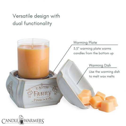 Faith Family Friends 2-In-1 Classic Fragrance Warmer