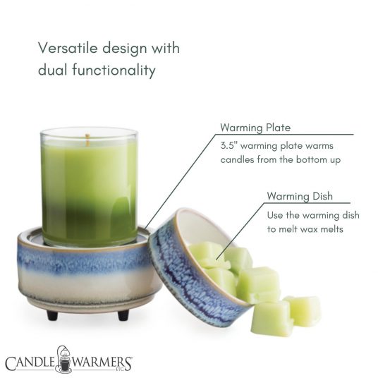 2 in 1 Large Electric Candle & Wax Melt Warmer