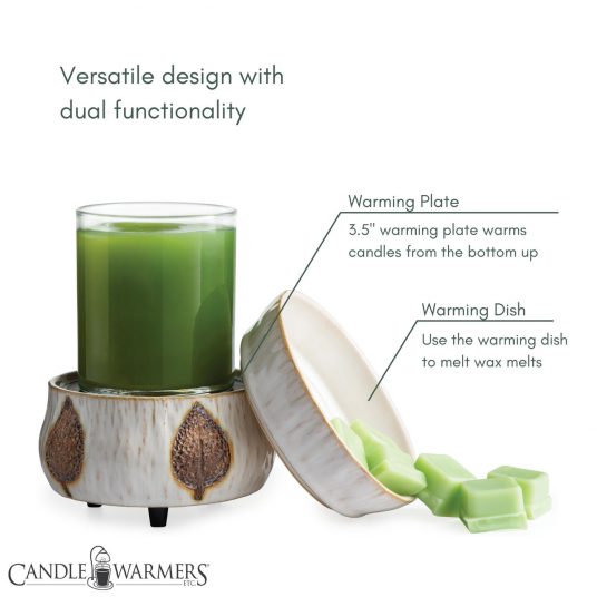Bronze Leaf 2-In-1 Classic Fragrance Warmer