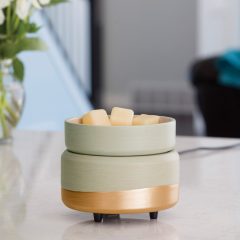 Ceramic Wax Melt Warmer Scentsy Warmer 2-in-1 Candle Wax Melter and  Fragrance Warmer for Wax Cube or Melts to Spa Home Office