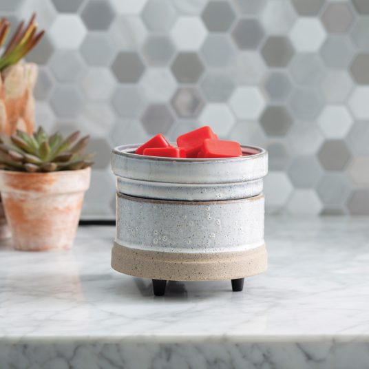 Rustic White 2-In-1 Classic Fragrance Warmer