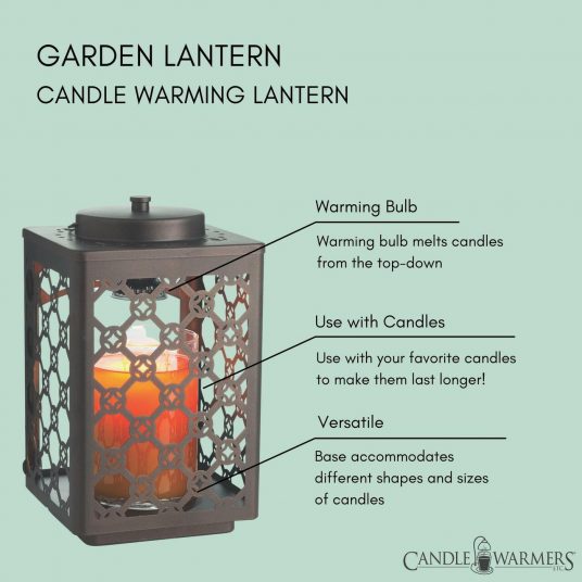 LUXGARDEN Electric Candle Warmer Lamp Candle Lamp Candle Wax Melt