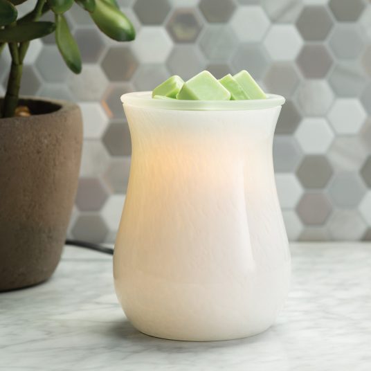 Moonstone Glass Illumination Fragrance Warmer