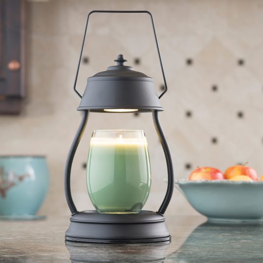 Candle Warmers etc. Hurricane Candle Warmer Lantern, Black