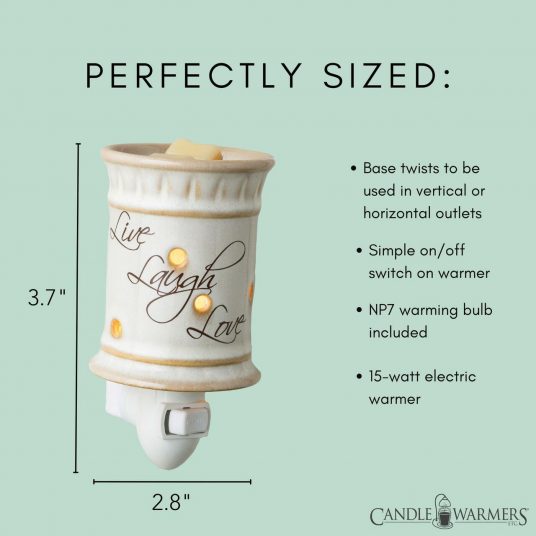 Live, Love, Laugh Pluggable Fragrance Warmer