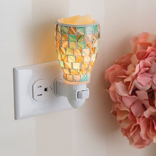 Sea Glass Pluggable Fragrance Warmer