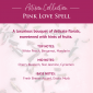 Pink Love Spell Artisan Wax Melts by Candle Warmers Etc. A luxurious bouquet of delicate florals, sweetened with hints of fruits. 100% Soy Wax.
