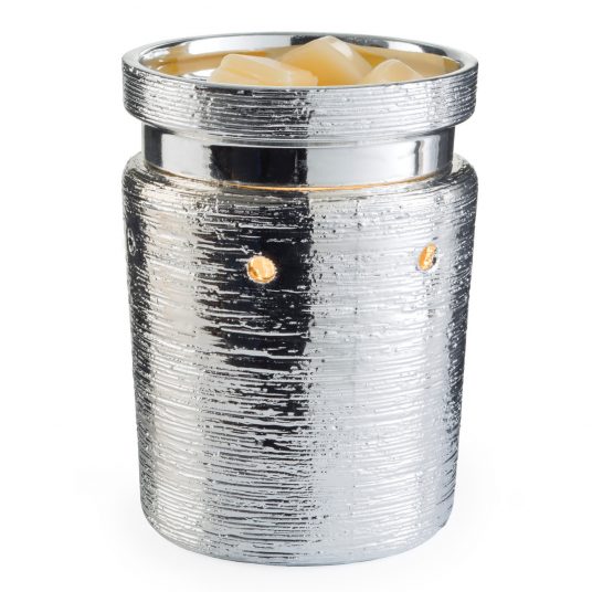 Brushed Chrome Illumination Fragrance Warmer