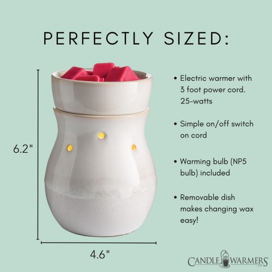 Frosted Farmhouse Illumination Fragrance Warmer