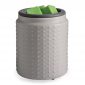 Gray Hobnail Flip Dish Wax Warmer