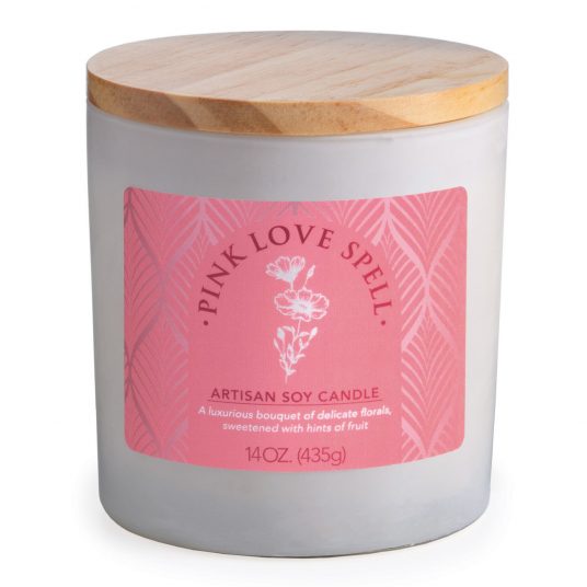 Pink Love Spell Limited Edition Artisan Candle