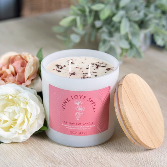 Pink Love Spell Limited Edition Artisan Candle