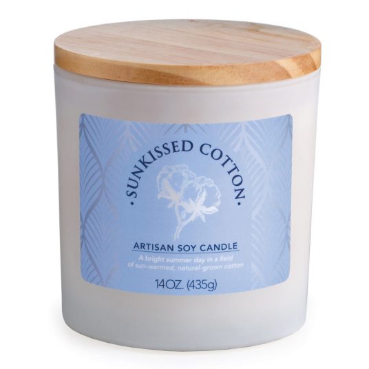 Sunkissed Cotton 14 oz. Limited Edition Artisan Candle