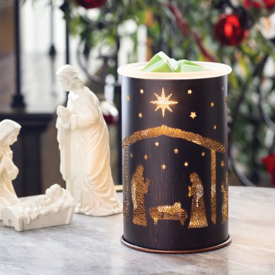 Nativity Scene Wax Warmer – The Canary's Nest Candle Company