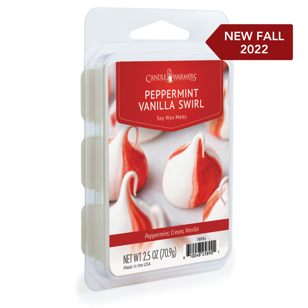 Peppermint Vanilla Swirl Classic Wax Melts Candle Warmers
