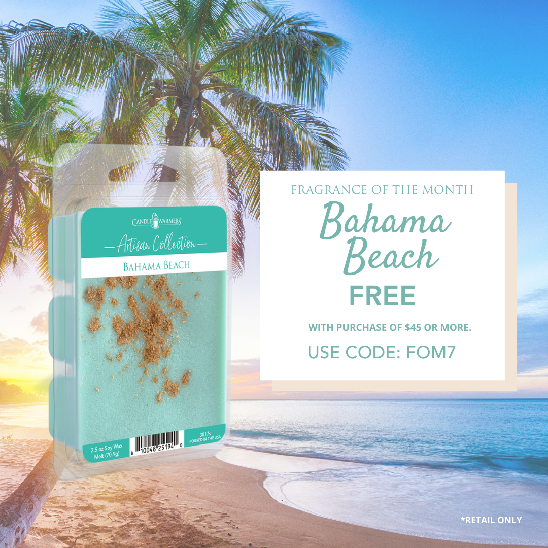 Fragrance of the Month - Bahama Beach 2022 Website Promo Block