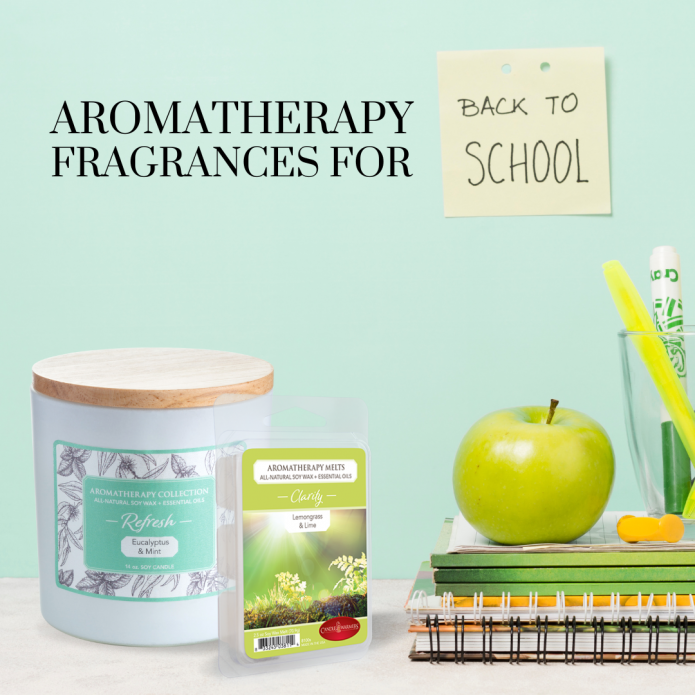 Aromatherapy Fragrances for Back to School Candle Warmers