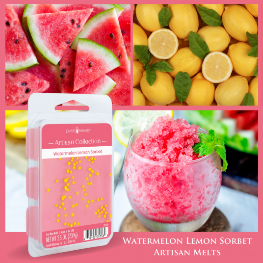 Watermelon Lemon Sorbet Artisan Melts