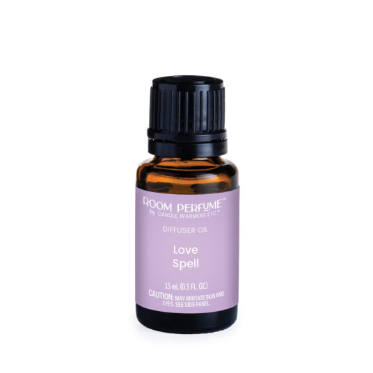 LOVE SPELL FRAGRANCE: Playful blend of lush blossoms and sweet peaches. TOP NOTES: White Peach, Bergamot, Mandarin MID NOTES: Cherry Blossom, Star jasmine, Cyclamen BASE NOTES: Fresh Breeze Accord, Exotic Musk