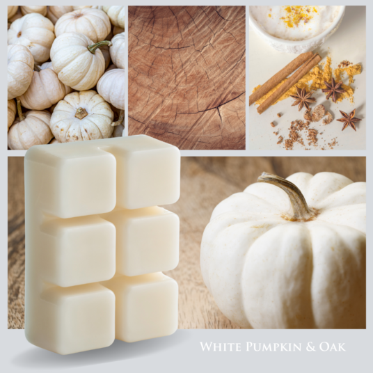 Happy Wax - White Cinnamon Pumpkin Wax Melts