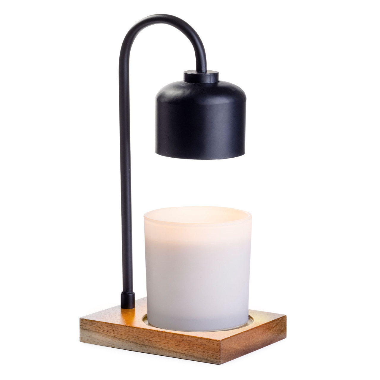 Black & Wood Arched Candle Warmer Lamp | Candle Warmers