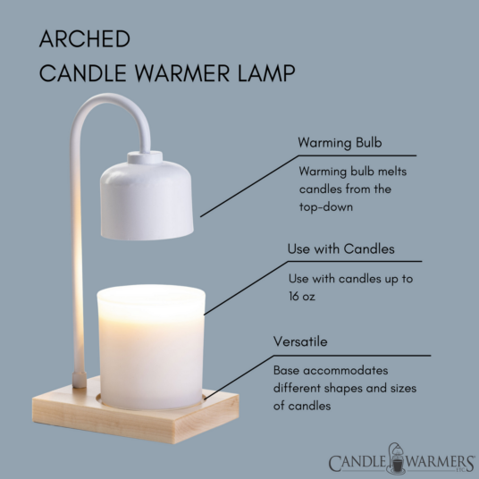Candle Warmer Lamp, White – OGEDNAC