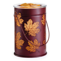 Fall Leaves Vintage Style Bulb Illumination Fragrance Warmer