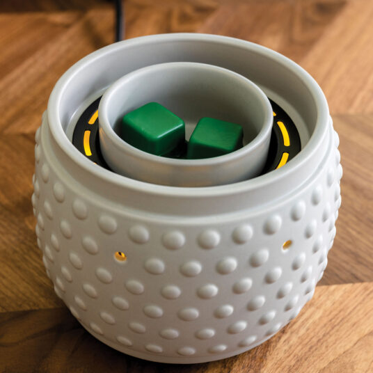 Beaded Slate Illuminaire Fan Fragrance Warmer