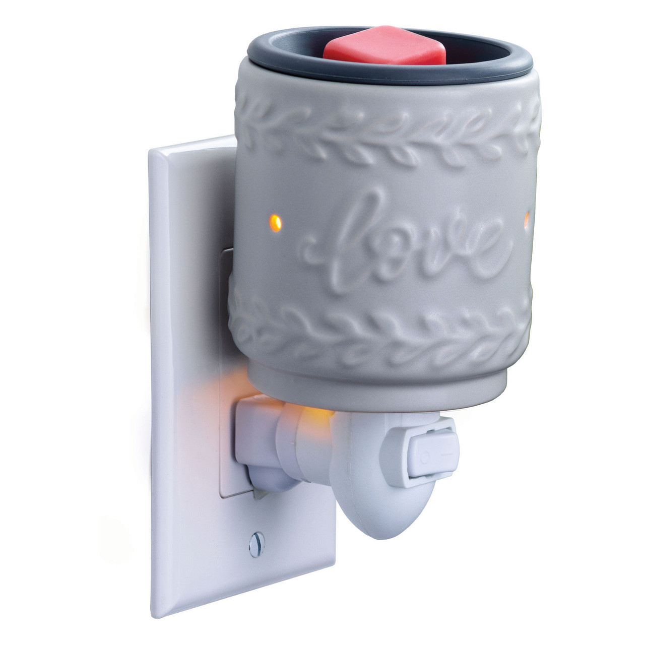 Love Flip Dish Pluggable  Fragrance Warmer