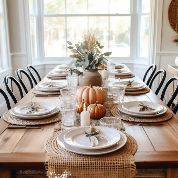 5 Different Home Decor Styles for Setting a Thanksgiving Table