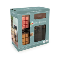 An elevated, repurposed feel is applied to the traditional mason jar with clear glass and a matte black warming dish and handle, all beautifully highlighted in the glow of the Vintage-style warming bulb. Includes two 2.5 oz Classic Wax Fragrance Melts - Cinnamon Roll and Watermelon Sugar Lemonade