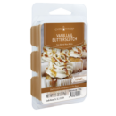 Vanilla & Butterscotch wax melts are a mouthwatering blend of warm maple butterscotch, toffee, and vanilla custard that's covered in a decadent cinnamon glaze. When melted, this heavenly treat will fill your home with the aroma of freshly baked sweets. TOP NOTES: Maple, Butterscotch  MID NOTES: Cinnamon, Coconut BASE NOTES: Vanilla, Toffee