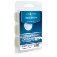 Get away to a soothing ocean oasis with our Moonlit Ocean wax melt. This unique blend of sea salt, amber, and tonic bean transports you to a serene beachside haven, helping you decompress and find your center. The soy-based wax melts gradually releases its calming aroma to transform your space into a relaxing oasis.