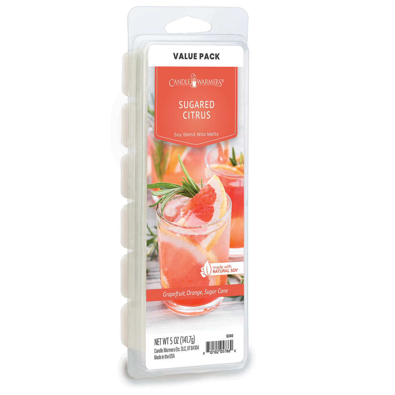 SUGARED CITRUS FRAGRANCE: Fresh citrus, tropical fruit, and pure sugar cane. TOP NOTES: Citrus, Strawberries, Orange, Tangerine MID NOTES: Plum, Black Currant, White Violet, Raspberry BASE NOTES: Vanilla, Soft Sandalwood