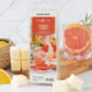 SUGARED CITRUS FRAGRANCE: Fresh citrus, tropical fruit, and pure sugar cane. TOP NOTES: Citrus, Strawberries, Orange, Tangerine MID NOTES: Plum, Black Currant, White Violet, Raspberry BASE NOTES: Vanilla, Soft Sandalwood