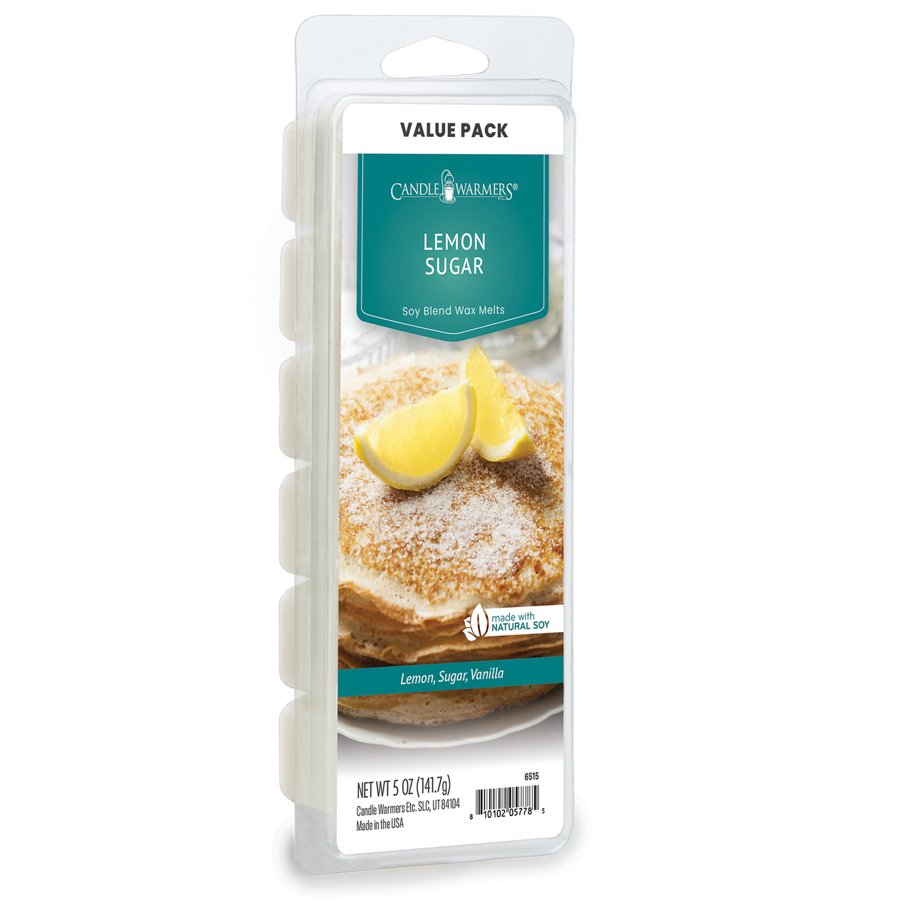 LEMON SUGAR FRAGRANCE: Fresh lemon, coarse white sugar, and soft cashmere wood. TOP NOTES: Lemon, Lime, Orange MID NOTES: Rose, Jasmine BASE NOTES: Amber, Heliotrope, Vanilla Bean