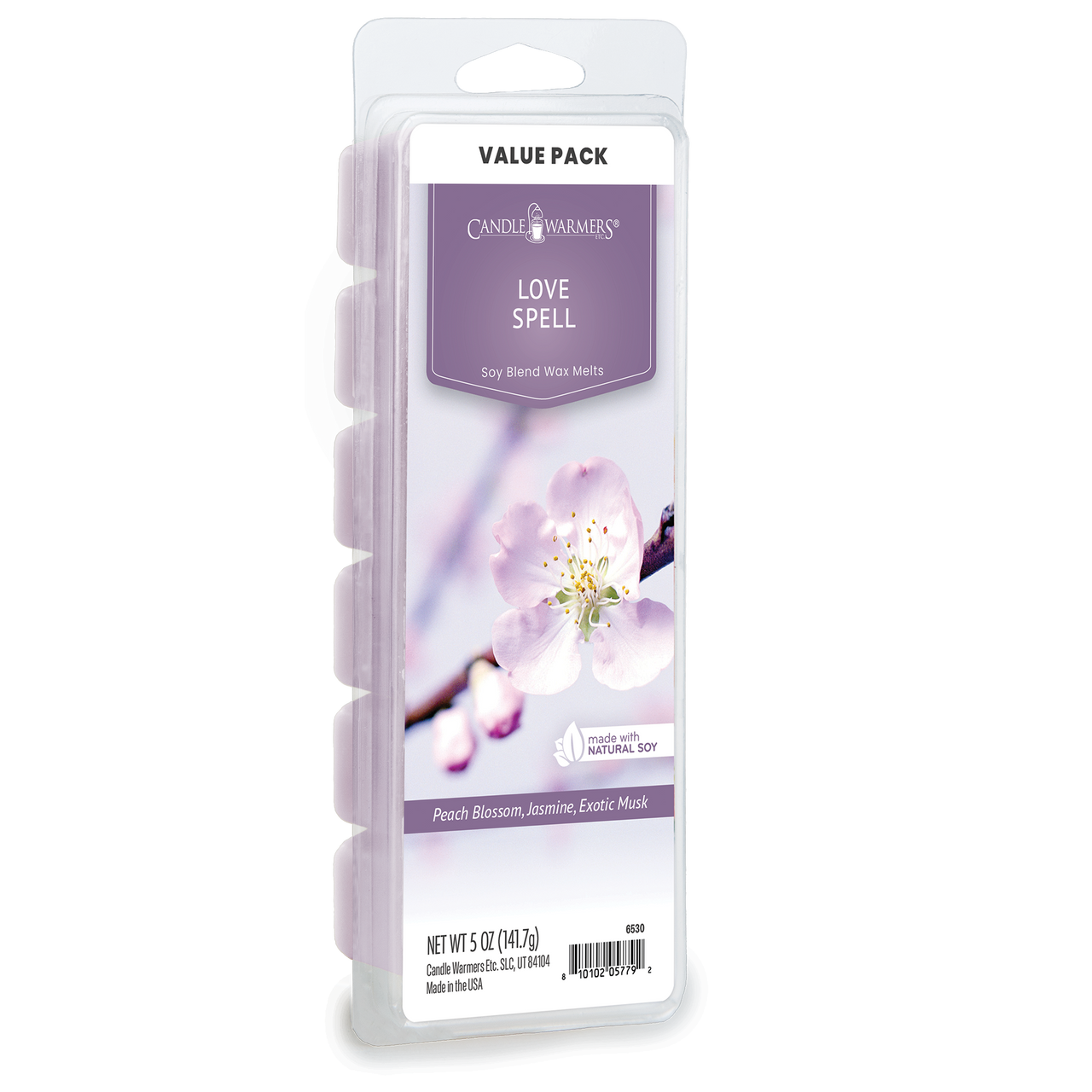 LOVE SPELL FRAGRANCE: Playful blend of lush blossoms and sweet peaches. TOP NOTES: White Peach, Bergamot, Mandarin MID NOTES: Cherry Blossom, Star jasmine, Cyclamen BASE NOTES: Fresh Breeze Accord, Exotic Musk